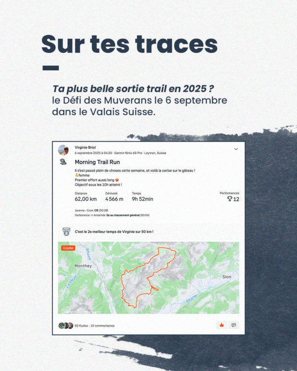 Plus belle sortie trail de Virginie Briol en 2025