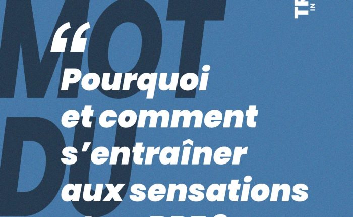Visuel « Le Mot du Coach » introduisant le thème de l'entraînement aux sensations et à la RPE.